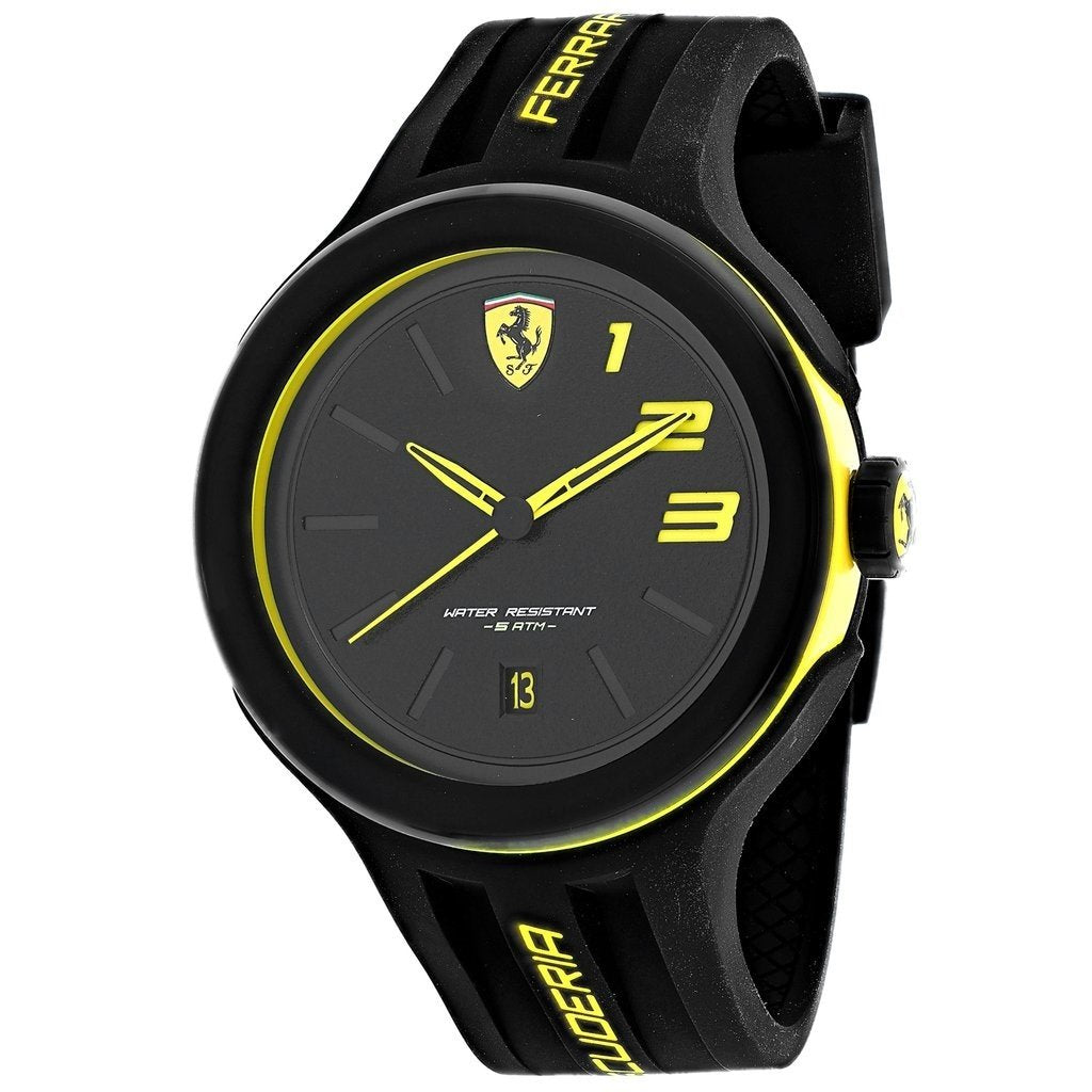 Ferrari Men&#39;s 830221 FXX Black Silicone Watch