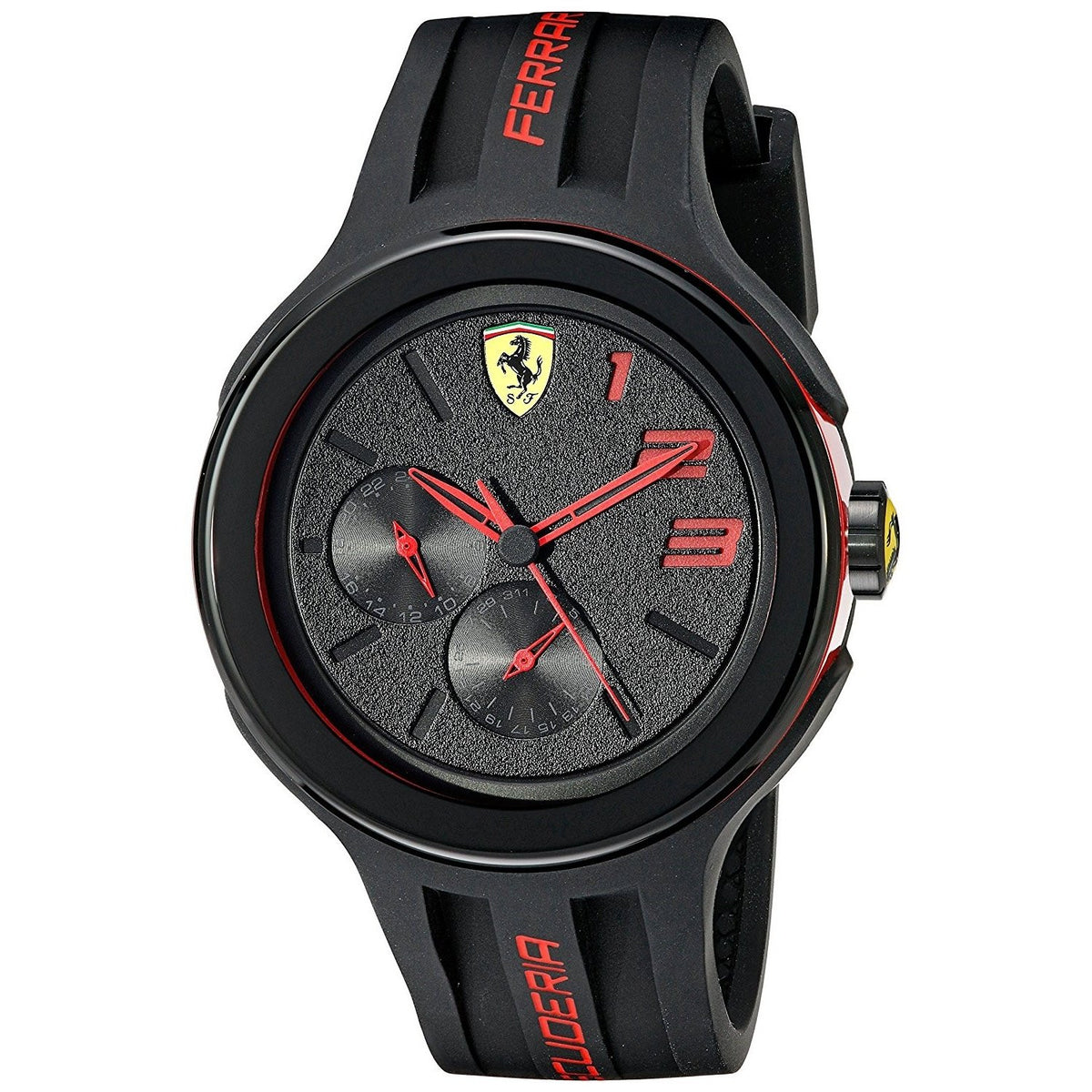 Ferrari Men&#39;s 830223 FXX Black Silicone Watch