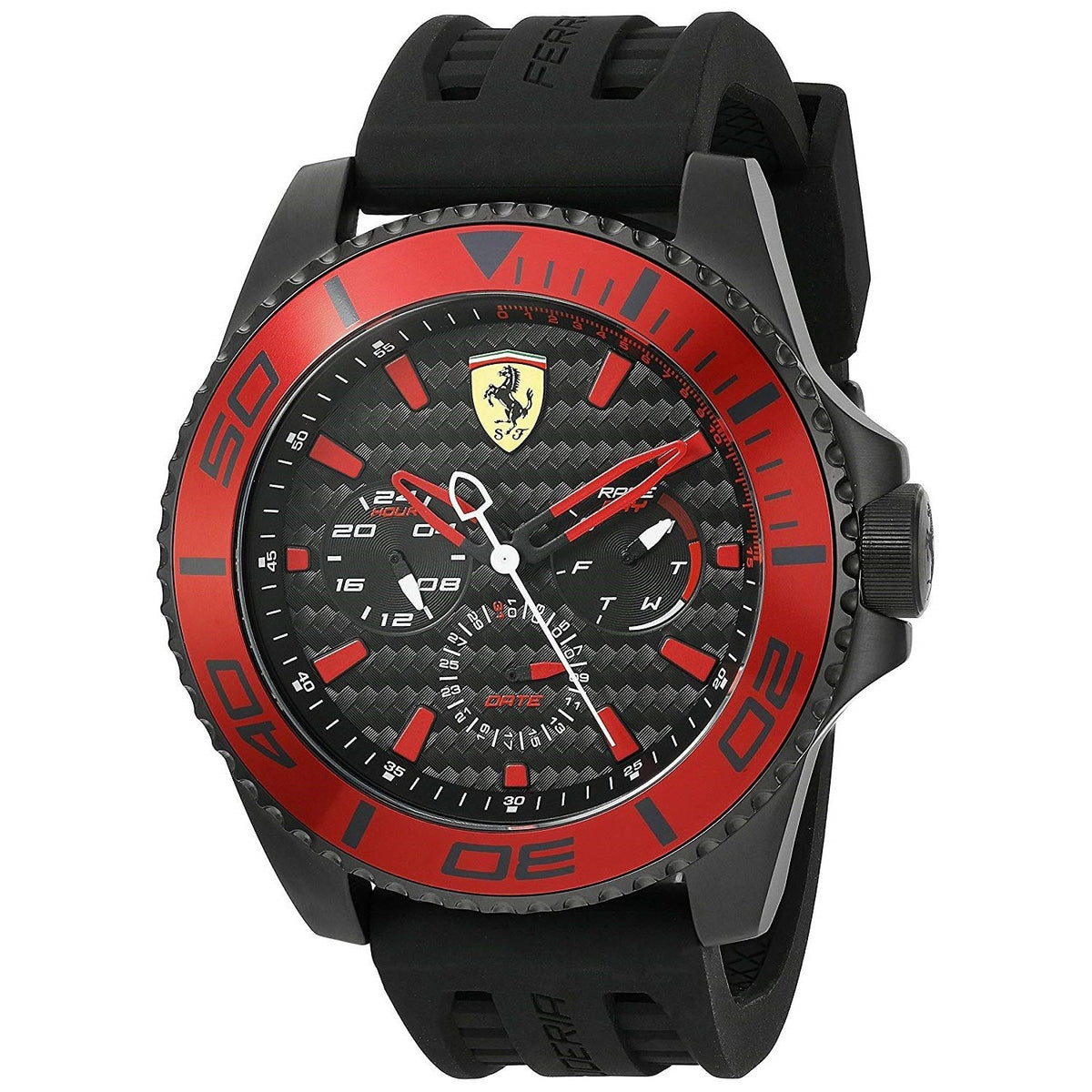 Ferrari Men&#39;s 830310 XX Kers Black Silicone Watch