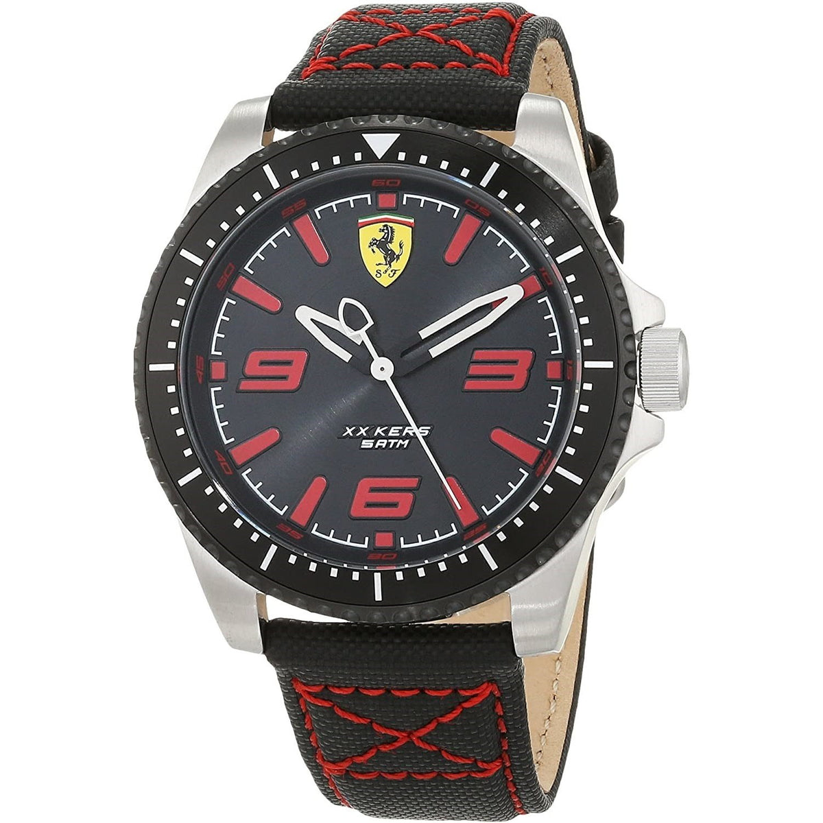 Ferrari Men&#39;s 830483 XX Kers Black Nylon Watch