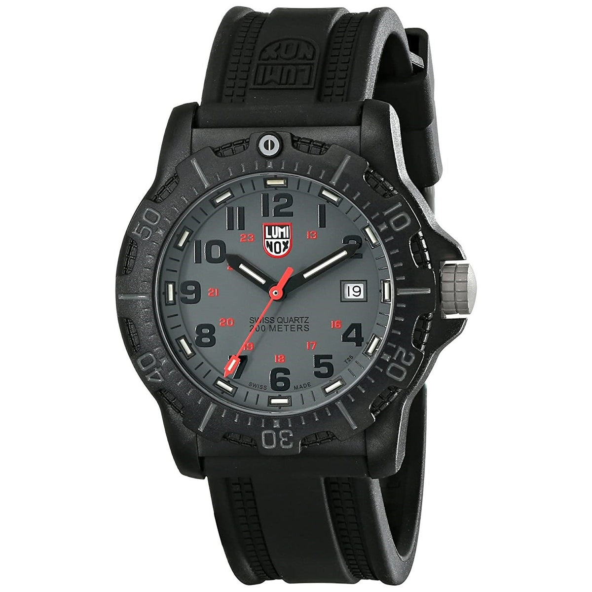 Luminox Men&#39;s 8802 Navy Seal Black Ops Black Polyurethane Watch