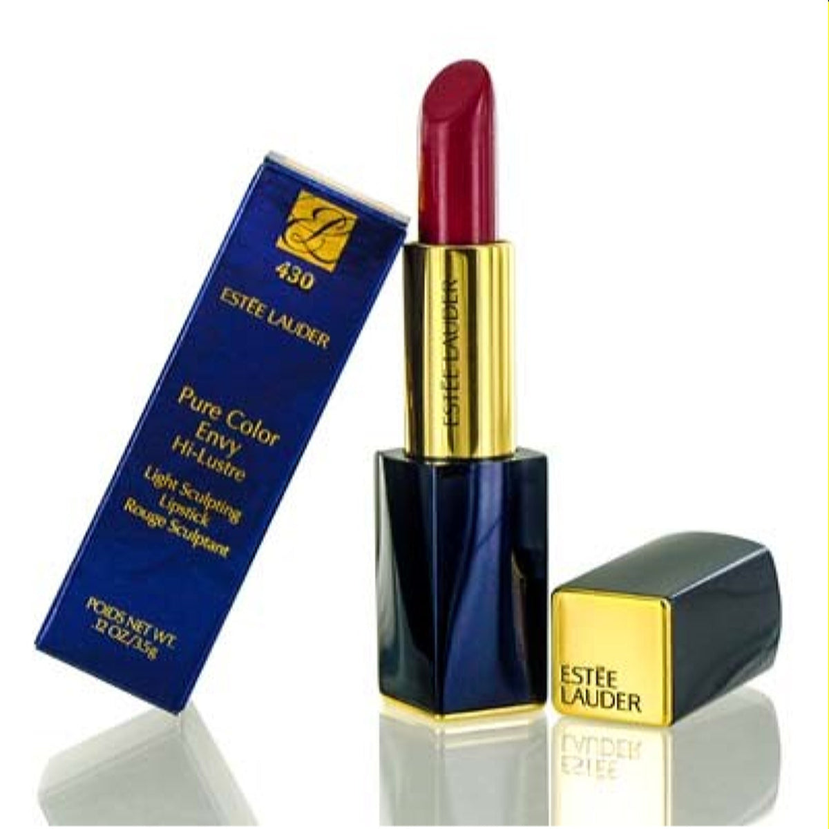 Estee Lauder Pure Color Envy Hi Lustre Sculpting Lipstick 430 Sly Ingenue .12 Oz RHTG-12