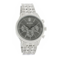 Bulova Men s 96A209 Bulova Chronograph Stainless Steel Watch