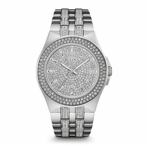 Bulova Men's 96B235 Crystal Sets of Crystal Stainless Steel Watch