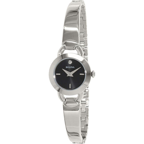 Bulova Women's 96P155 Diamonds Collection Stainless Steel Watch