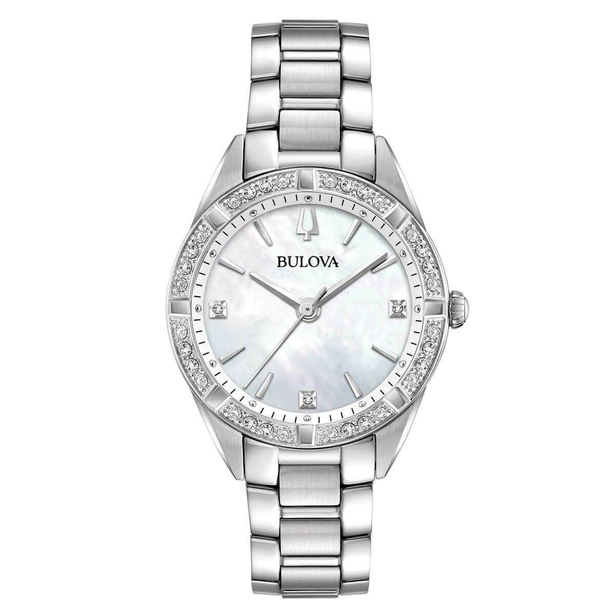 Bulova Women&#39;s 96R228 Sutton Stainless Steel Watch