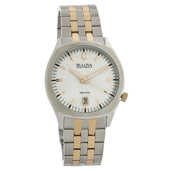 Bulova Men's 98A220 Accutron Surveyor Two-Tone Stainless Steel Watch ...