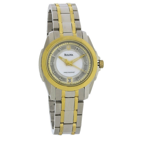 Bulova Women's 98P129 Precisionist Two-Tone Stainless Steel Watch