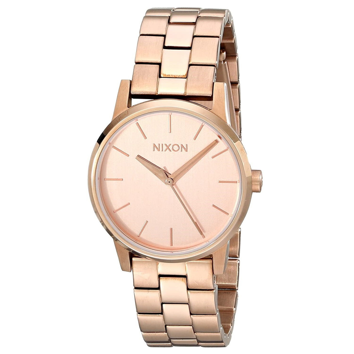 Nixon Women&#39;s A361-897 Kensington Rose-Tone Stainless Steel Watch