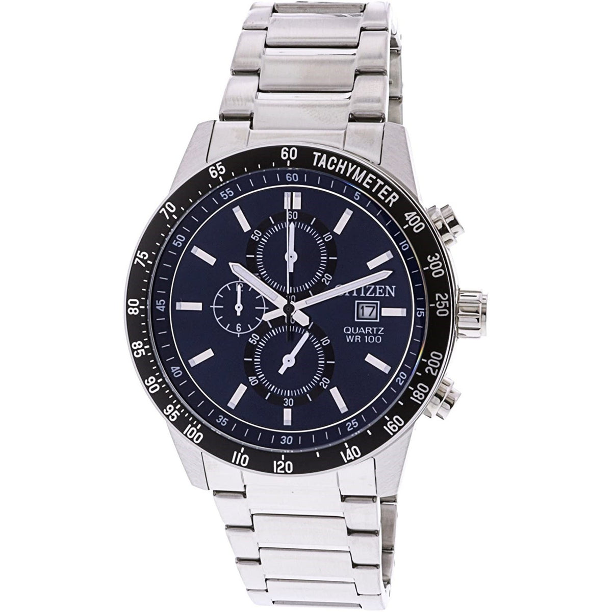 Citizen Men&#39;s AN3600-59L Chronograph Stainless Steel Watch