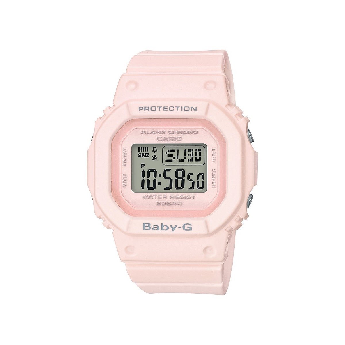 Casio Women&#39;s BGD560-4 Baby G Pink Resin Watch