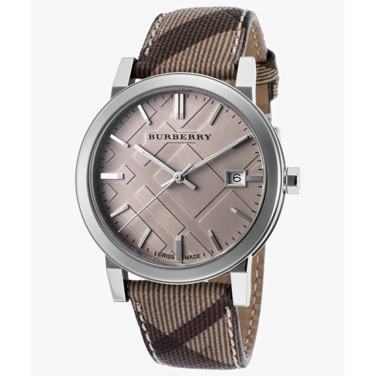 Burberry Women&#39;s BU9029 The City Brown Leather Watch