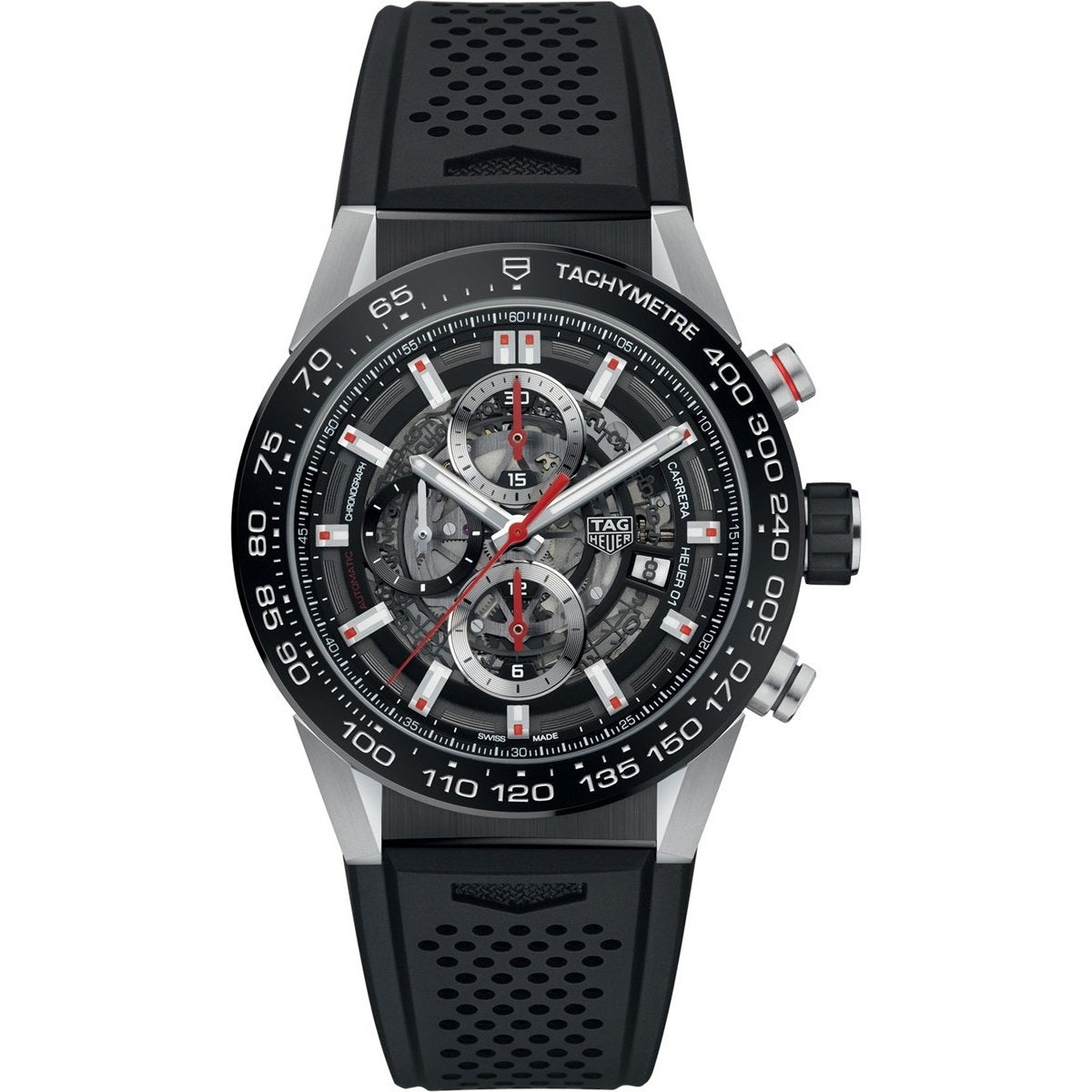 Tag Heuer Men s CAR201V.FT6046 Carrera Chronograph Automatic Black