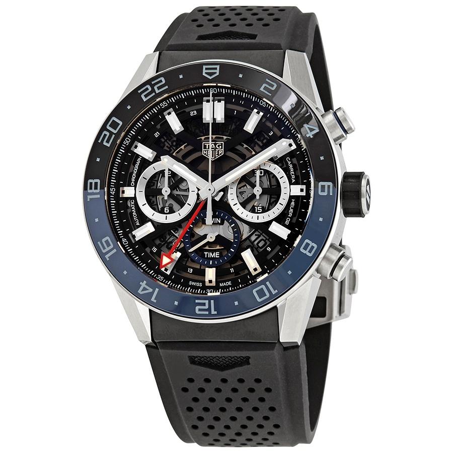 Tag Heuer Men's CT1111.BA0550 Link Chronograph Stainless Steel Watch -  Bezali