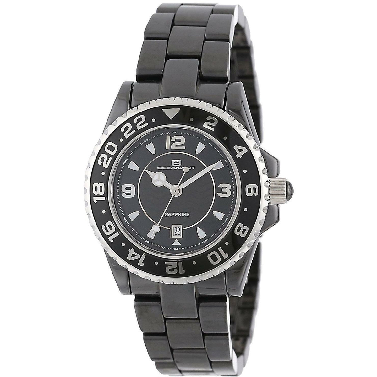 Oceanaut Women&#39;s CN1C2601 Ceramic Black Ceramic Watch