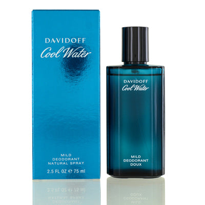 Coolwater Men Davidoff Deodorant Spray Glass 2.5 Oz For Men 065 513