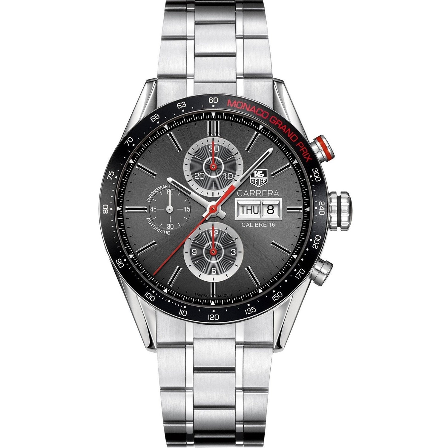 Tag Heuer Men s CV2A1M.BA0796 Carrera Chronograph Stainless Steel