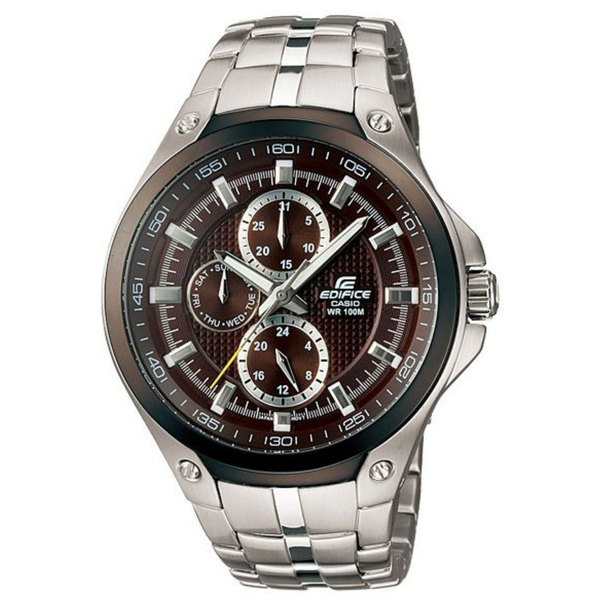 Casio Men&#39;s EF326D-5A Edifice Chronograph Stainless Steel Watch