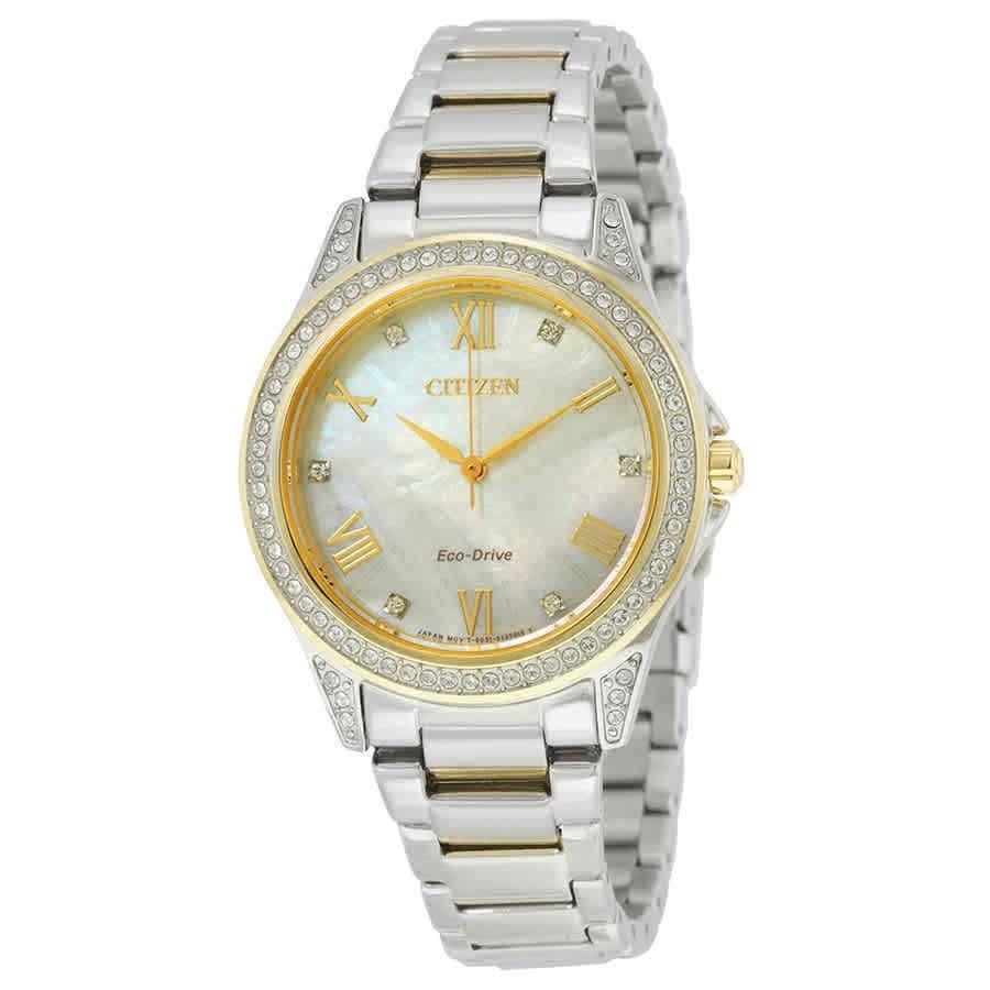 Citizen Women's EM0234-59D POV Two-Tone Stainless Steel Watch - Bezali