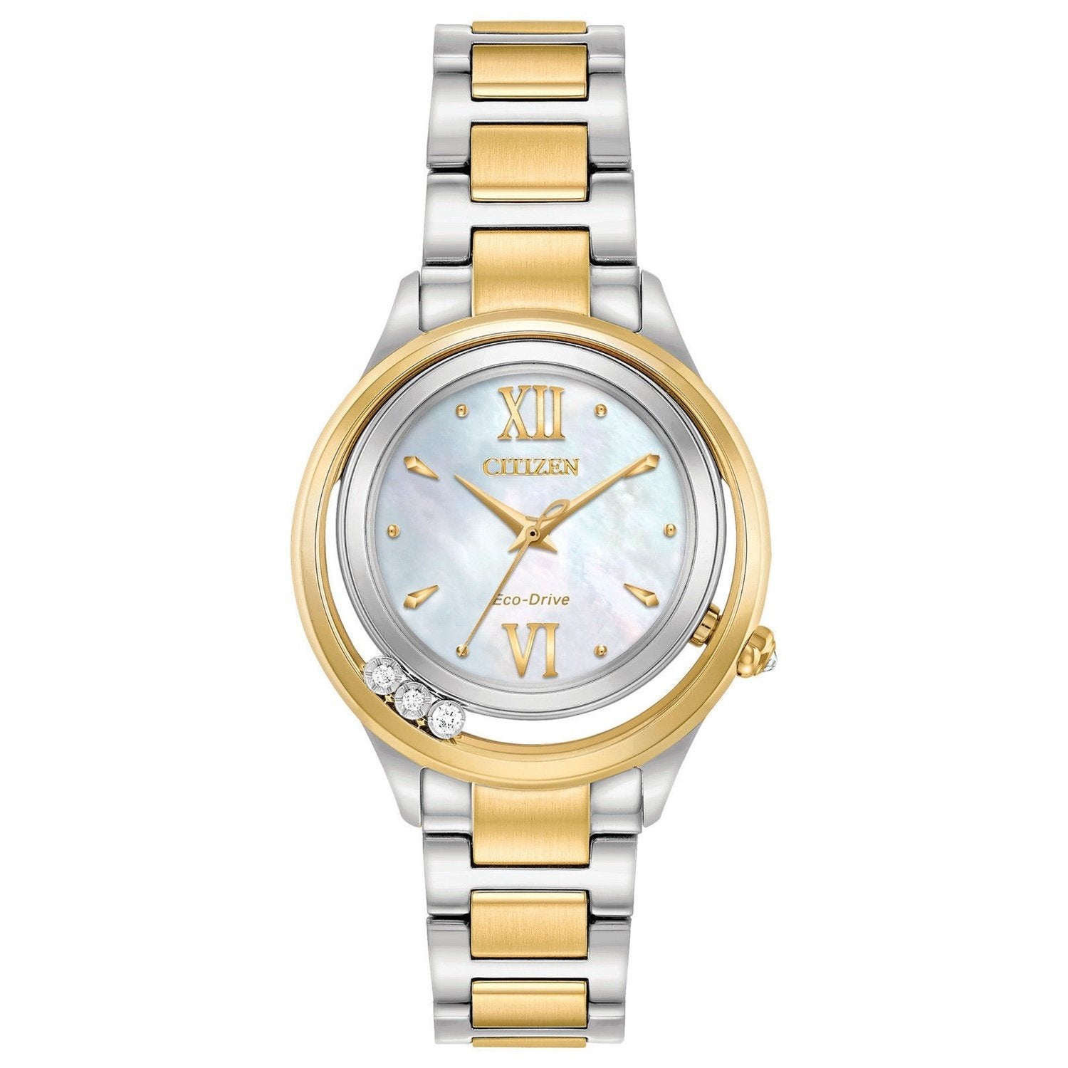 Citizen Women's EM0514-52D L Sunrise LS Two-Tone Stainless Steel Watch