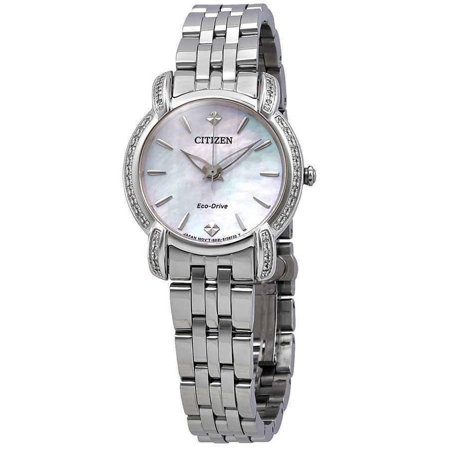 Citizen Women&#39;s EM0690-50D Jolie Stainless Steel Watch