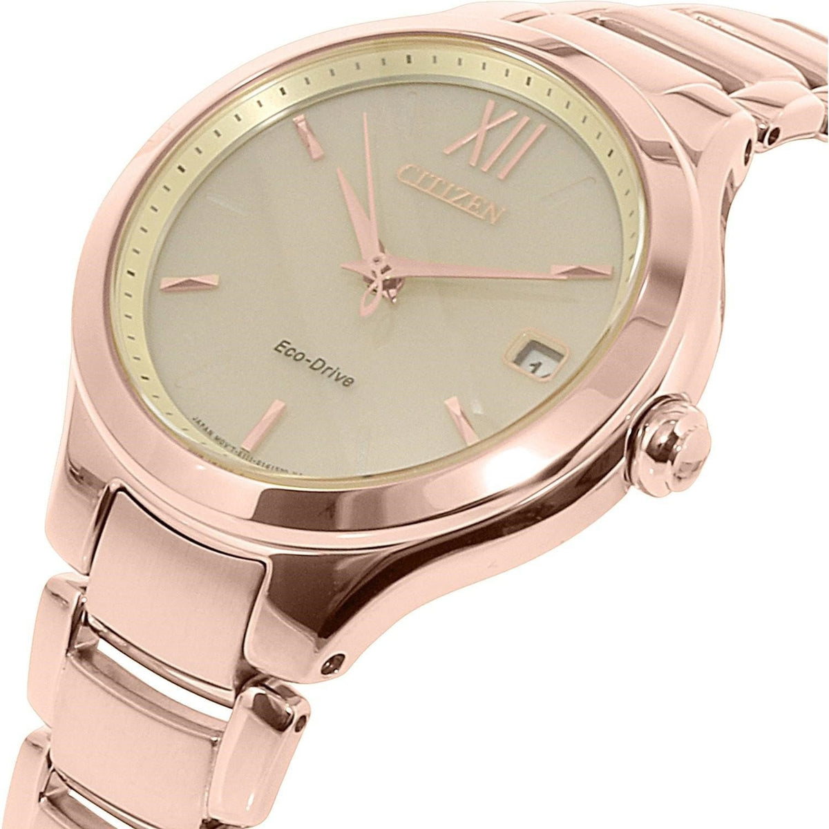 Citizen Women&#39;s EO1163-57P Eco-Drive Gold-Tone Stainless Steel Watch