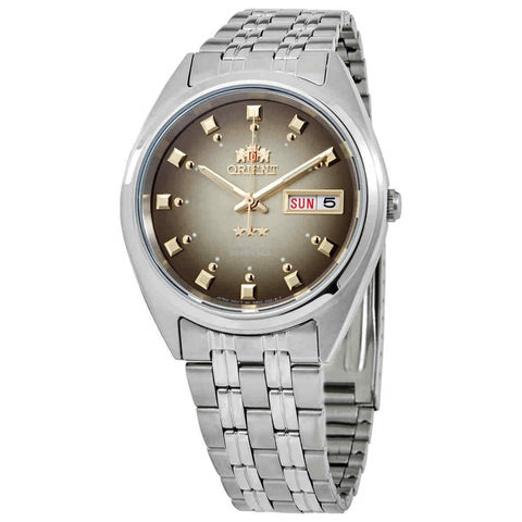 Orient Men's FAB00009P9 Tri Star Stainless Steel Watch