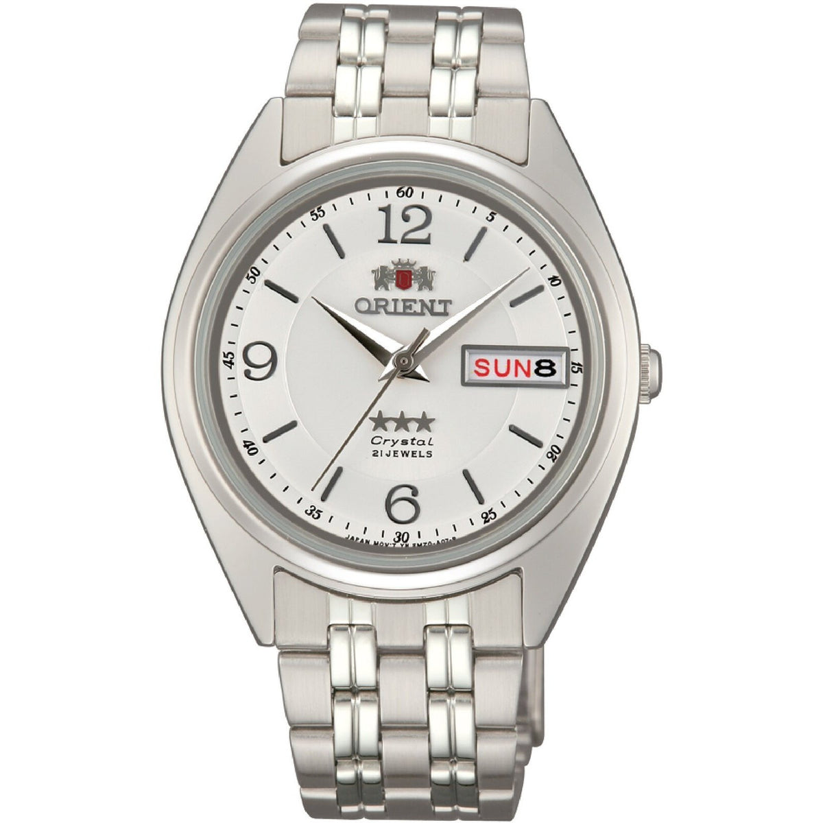 Orient Men&#39;s FAB0000EW9 Tri Star Stainless Steel Watch