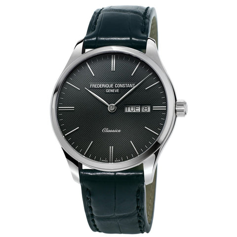 Frederique Constant Men's FC-225GT5B6 Classics Black Leather Watch