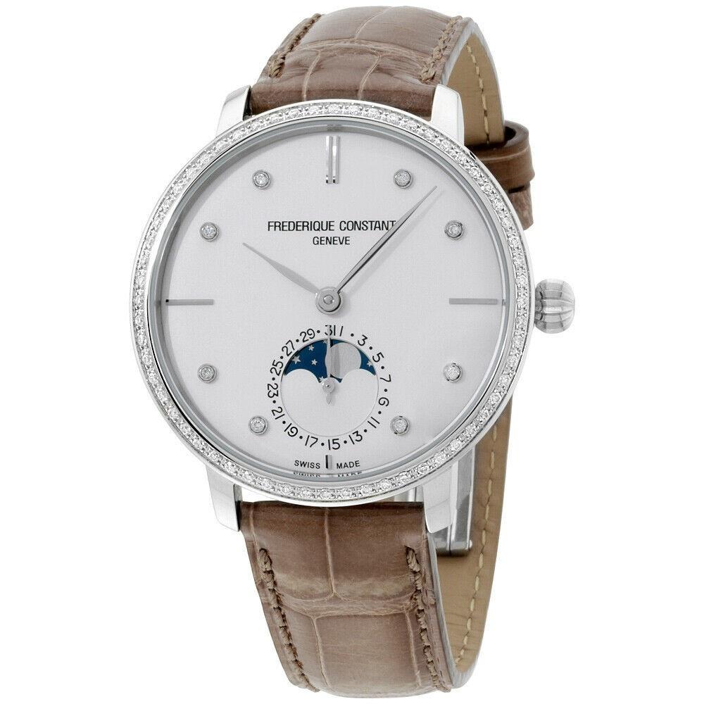 Frederique Constant Men&#39;s FC-703SD3SD6 Manufacture Brown Leather Watch