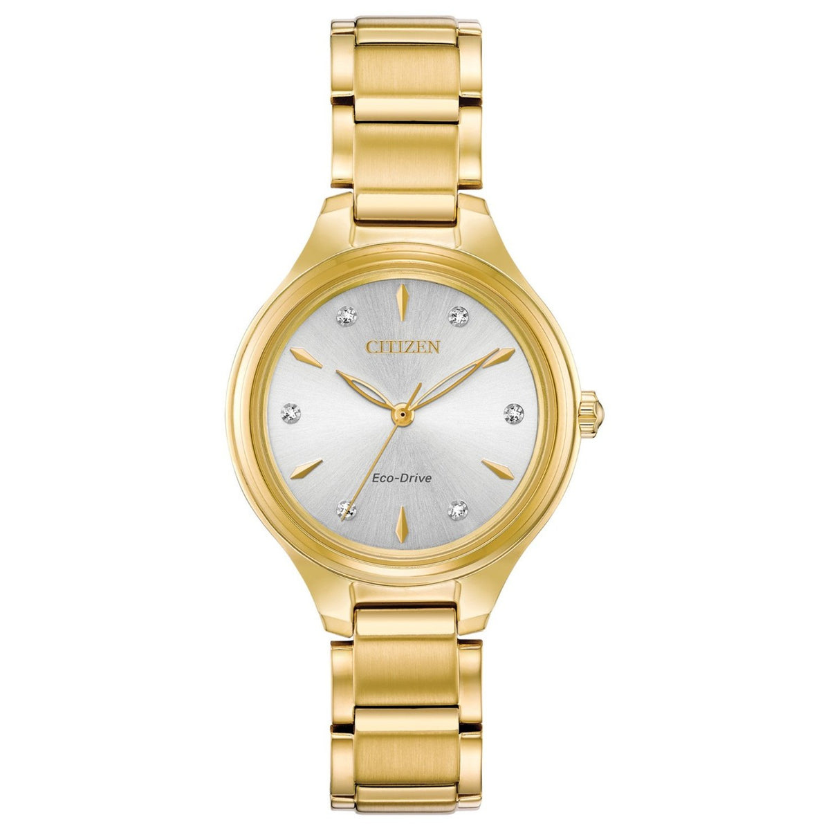 Citizen Women&#39;s FE2102-55A Corso Gold-Tone Stainless Steel Watch