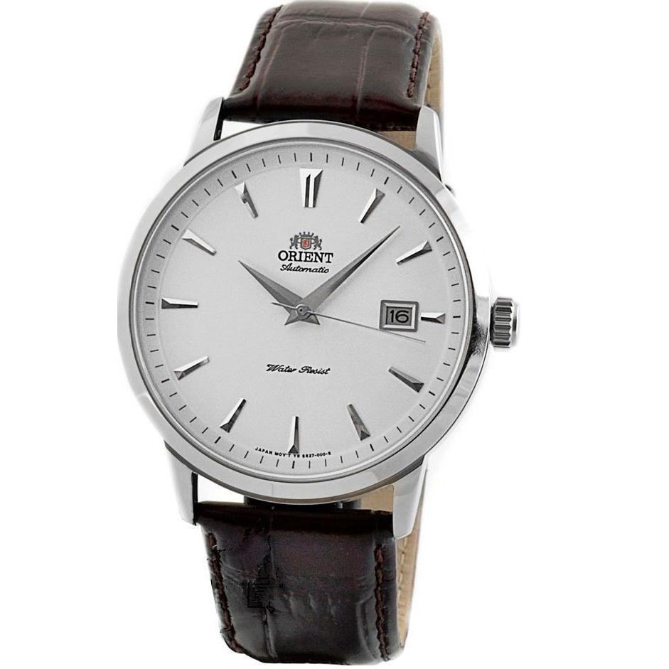 Orient Men&#39;s FER27007W0 Symphony Automatic Brown Leather Watch