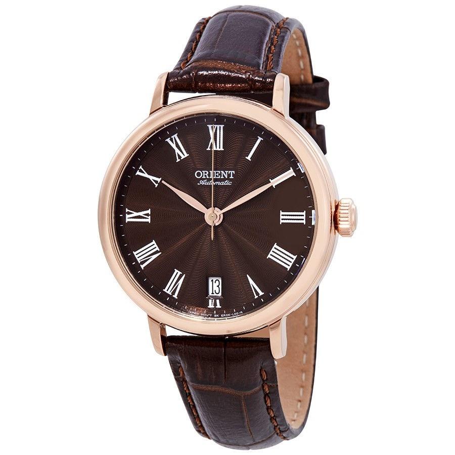 Orient Unisex FER2K001T0 Soma Automatic Brown Leather Watch