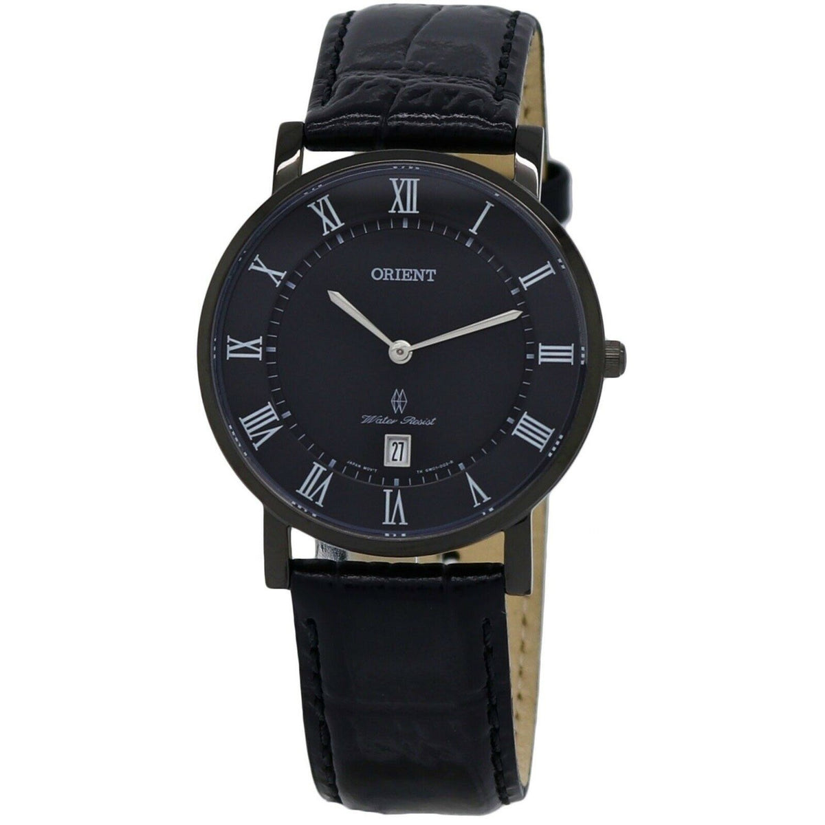 Orient Men&#39;s FGW0100DB0 Classic Black Leather Watch