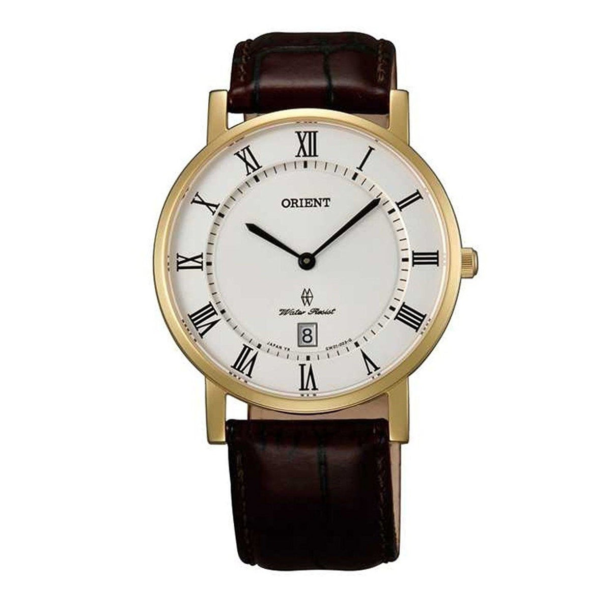 Orient Men&#39;s FGW0100FW0 Classic Brown Leather Watch