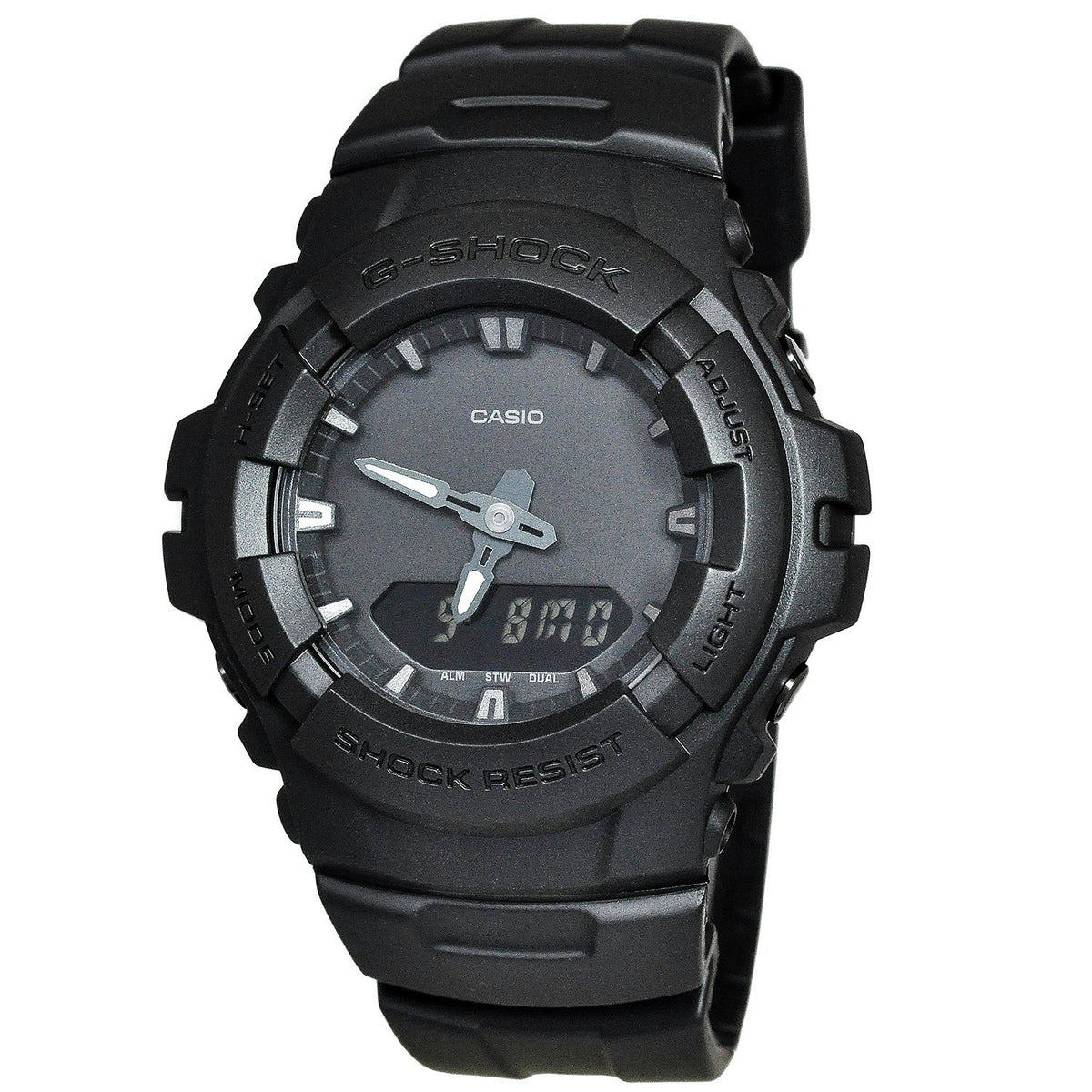 Casio Men&#39;s G100BB-1A G-Shock Black Resin Watch