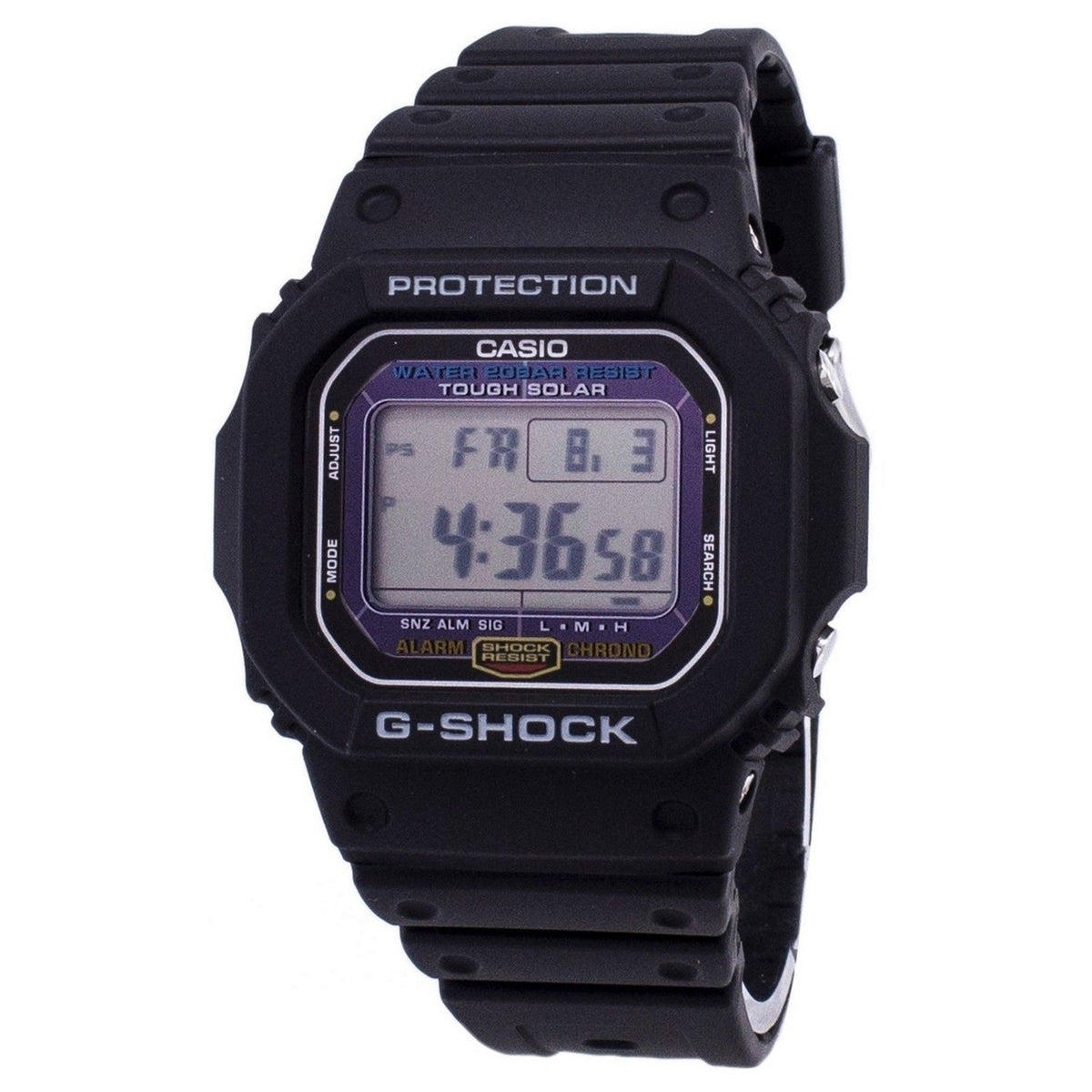 Casio Men&#39;s G5600E-1D G-Shock Black Resin Watch