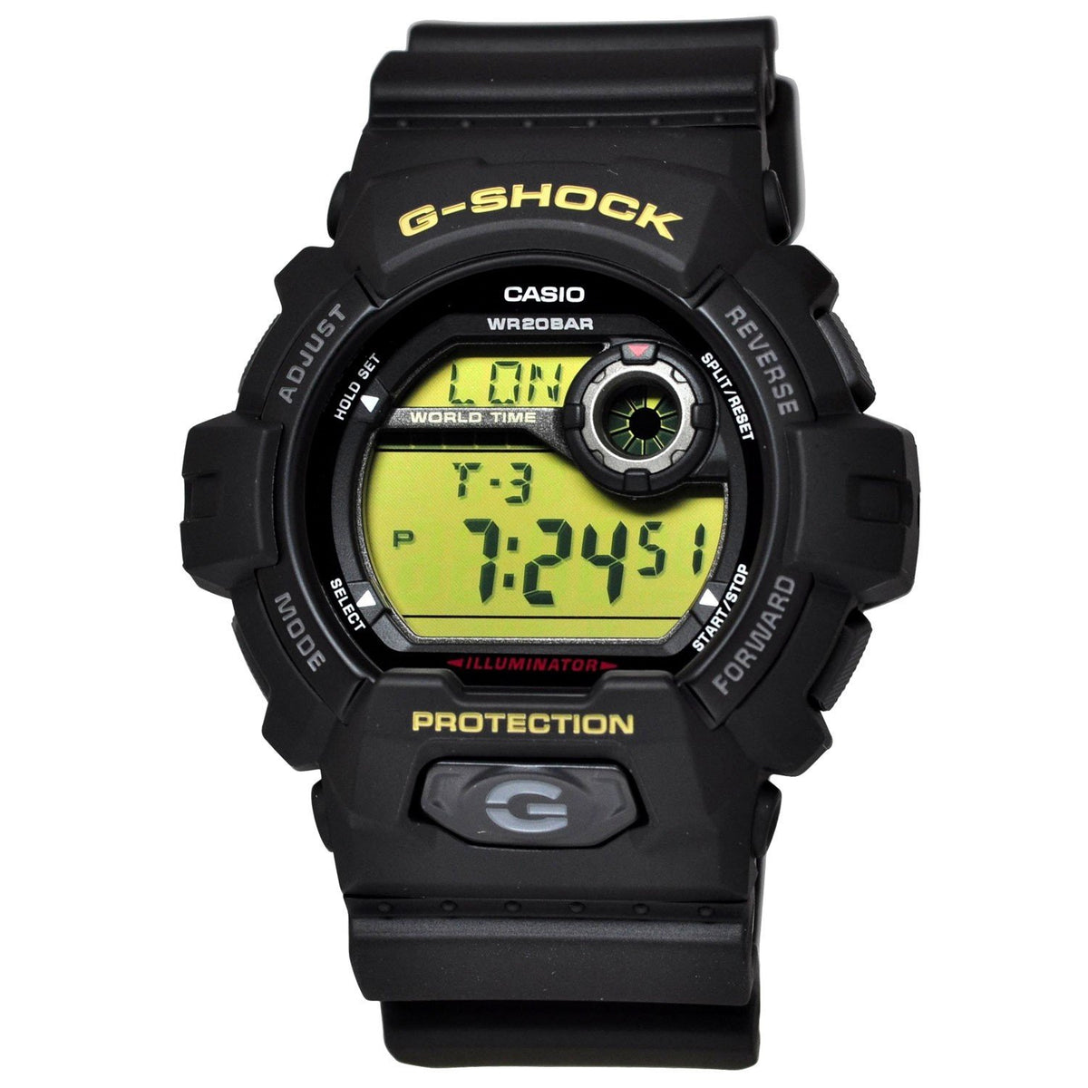 Casio Men&#39;s G8900-1 G-Shock Black Resin Watch