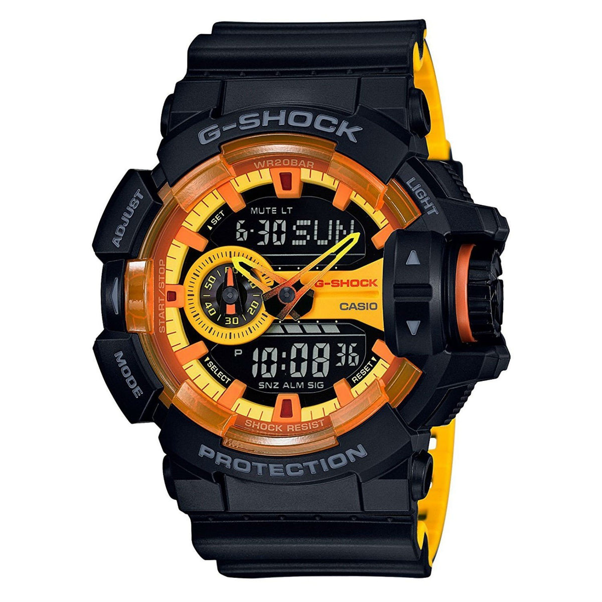 Casio Men&#39;s GA400BY-1A G-Shock Chronograph Black Resin Watch