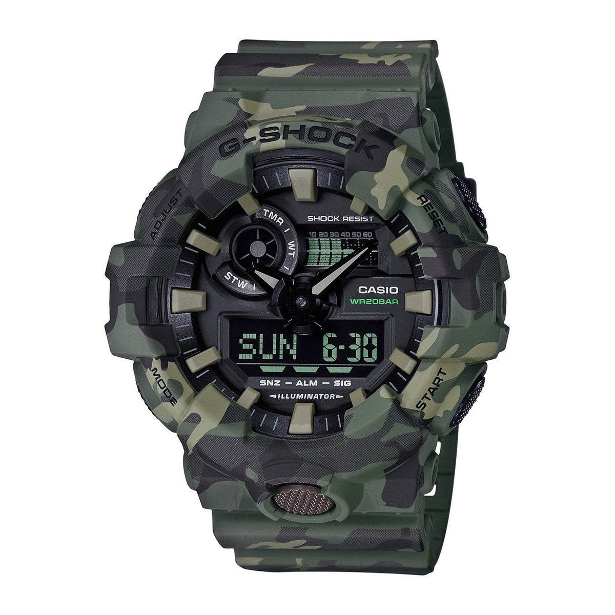 Casio Men&#39;s GA700CM-3A G-Shock Camouflage Resin Watch