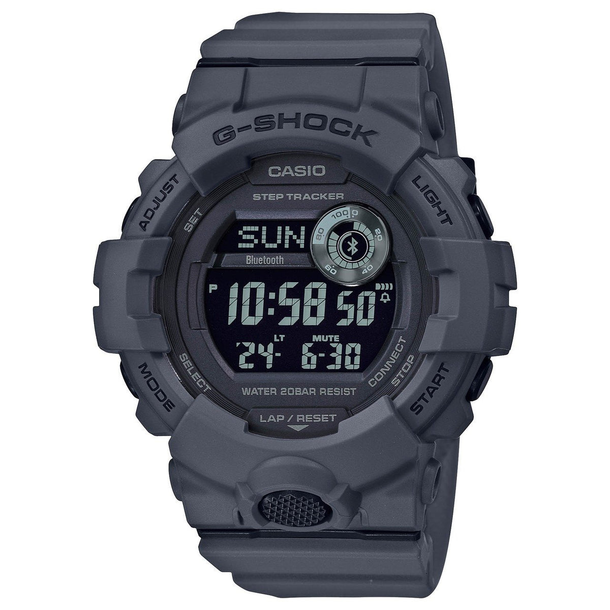 Casio Men&#39;s GBD800UC-8 G-Shock Grey Resin Watch