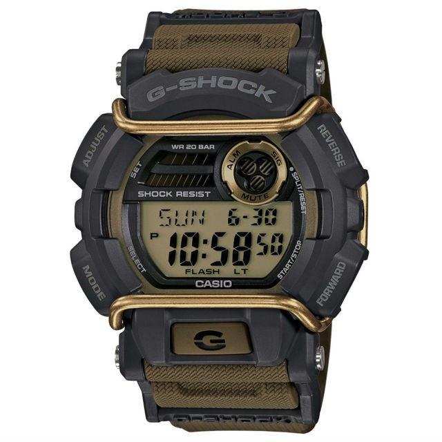 Casio Men&#39;s GD400-9 G-Shock Chronograph Green Resin Watch