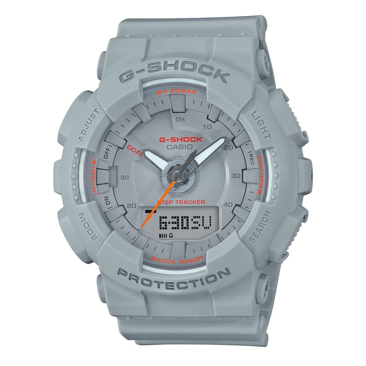 Casio Women&#39;s GMAS130VC-8A G-Shock Grey Resin Watch