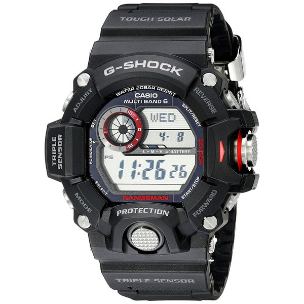 Casio Men's GW9400-1 G-Shock Digital Black Resin Watch - Bezali