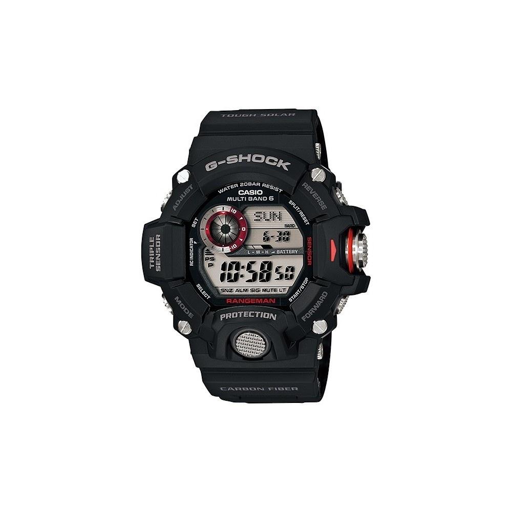 Casio Men&#39;s GW9400J-1JF G-Shock Black Carbon Fiber Watch