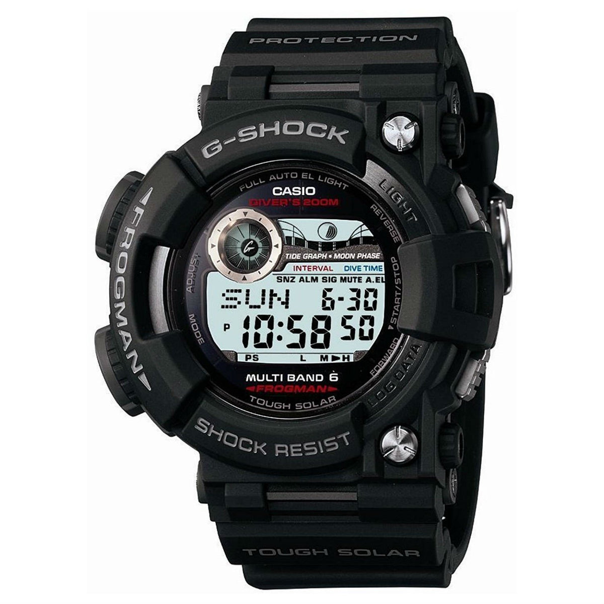 Casio Men&#39;s GWF1000-1JF G-Shock Black Resin Watch