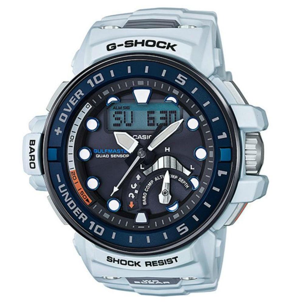 Casio Men&#39;s GWNQ1000-7A G-Shock Chronograph White Resin Watch