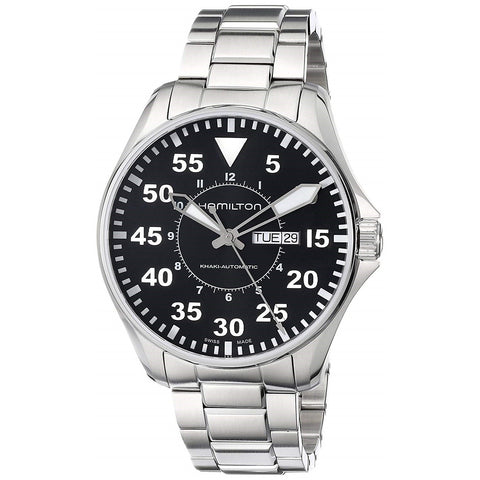 Hamilton Men's H64715135 Khaki Pilot Automatic Stainless Steel Watch