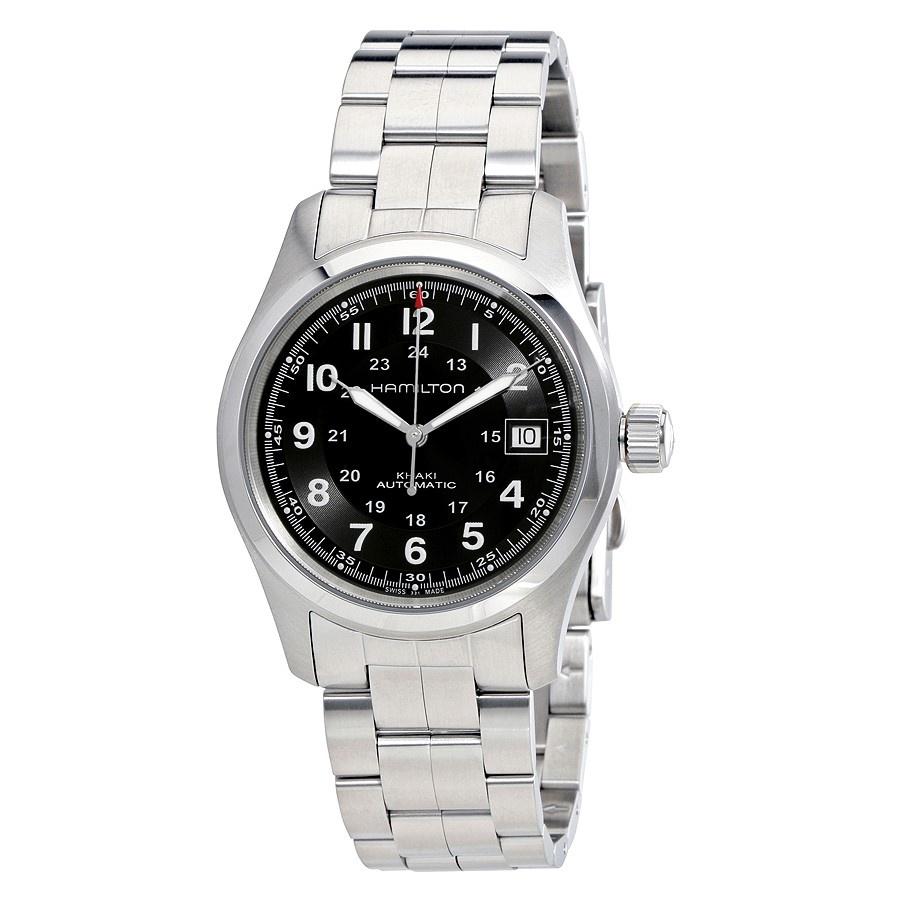 Hamilton Men&#39;s H70455133 Khaki Aviation GMT Automatic Stainless Steel Watch