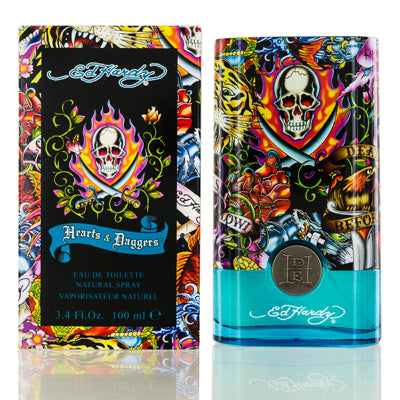 Hearts & Daggers Christian Audigier Edt Spray 3.4 Oz For Men HDMF00001